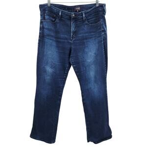 NYDJ Sinclair Dark Washed Blue Lift Tuck Technology Jeans Women’s Plus Size 16W